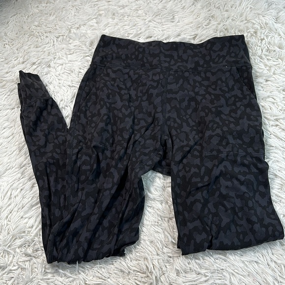 Lululemon Align Jogger 28" Formation Camo Deep Coal Multi - Picture 1 of 5